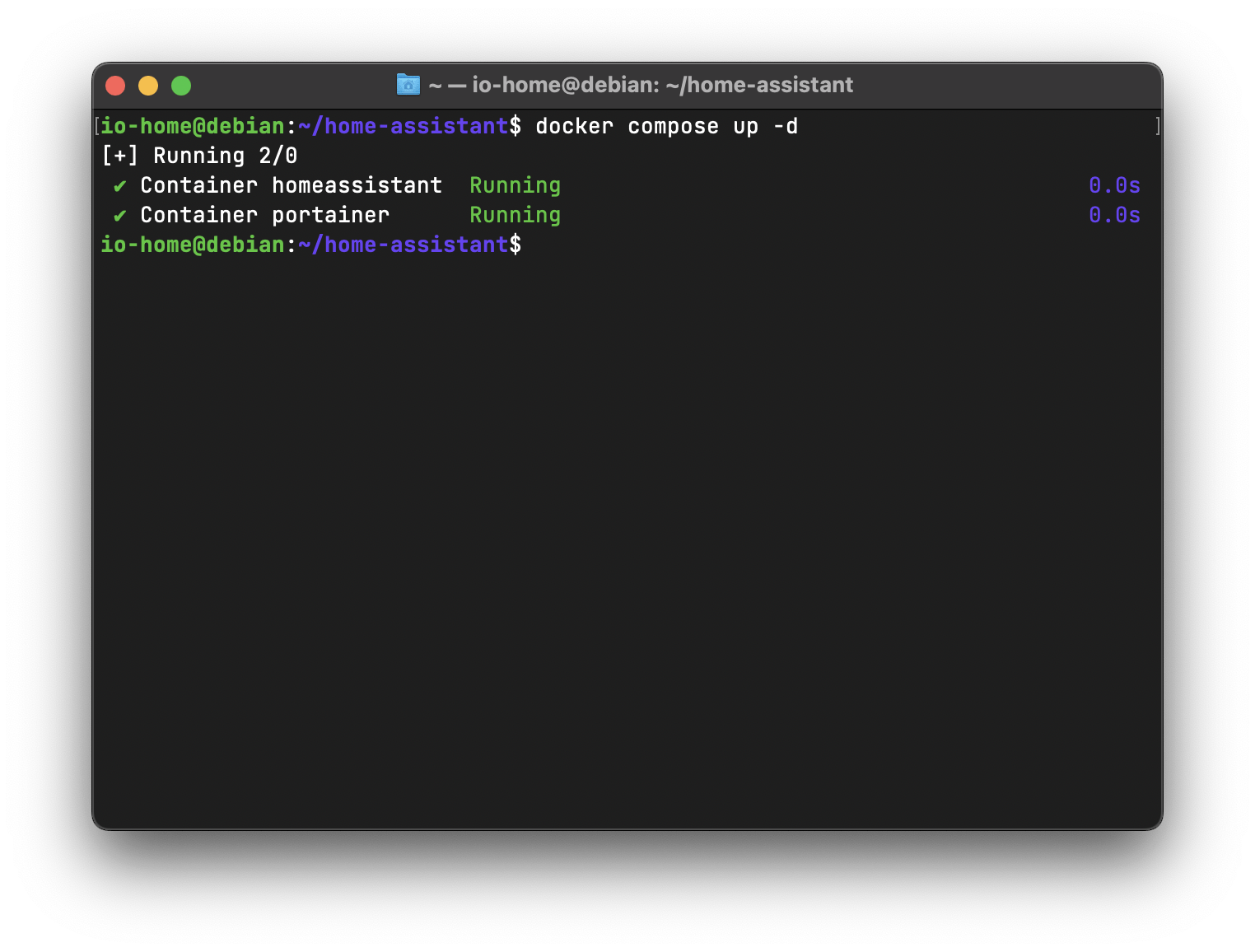 Запуск Docker контейнеров