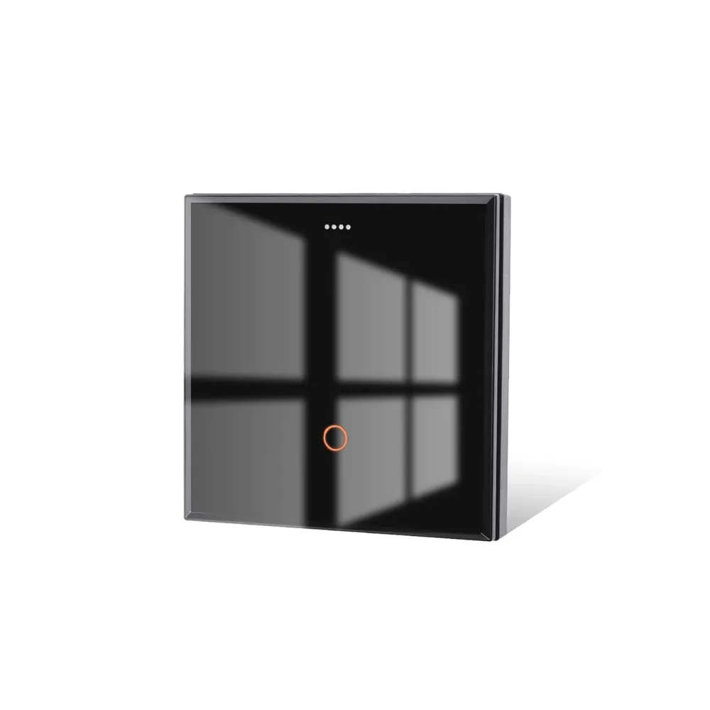  Coswall черный стеклянный модуль Zigbee 3.0 1CH