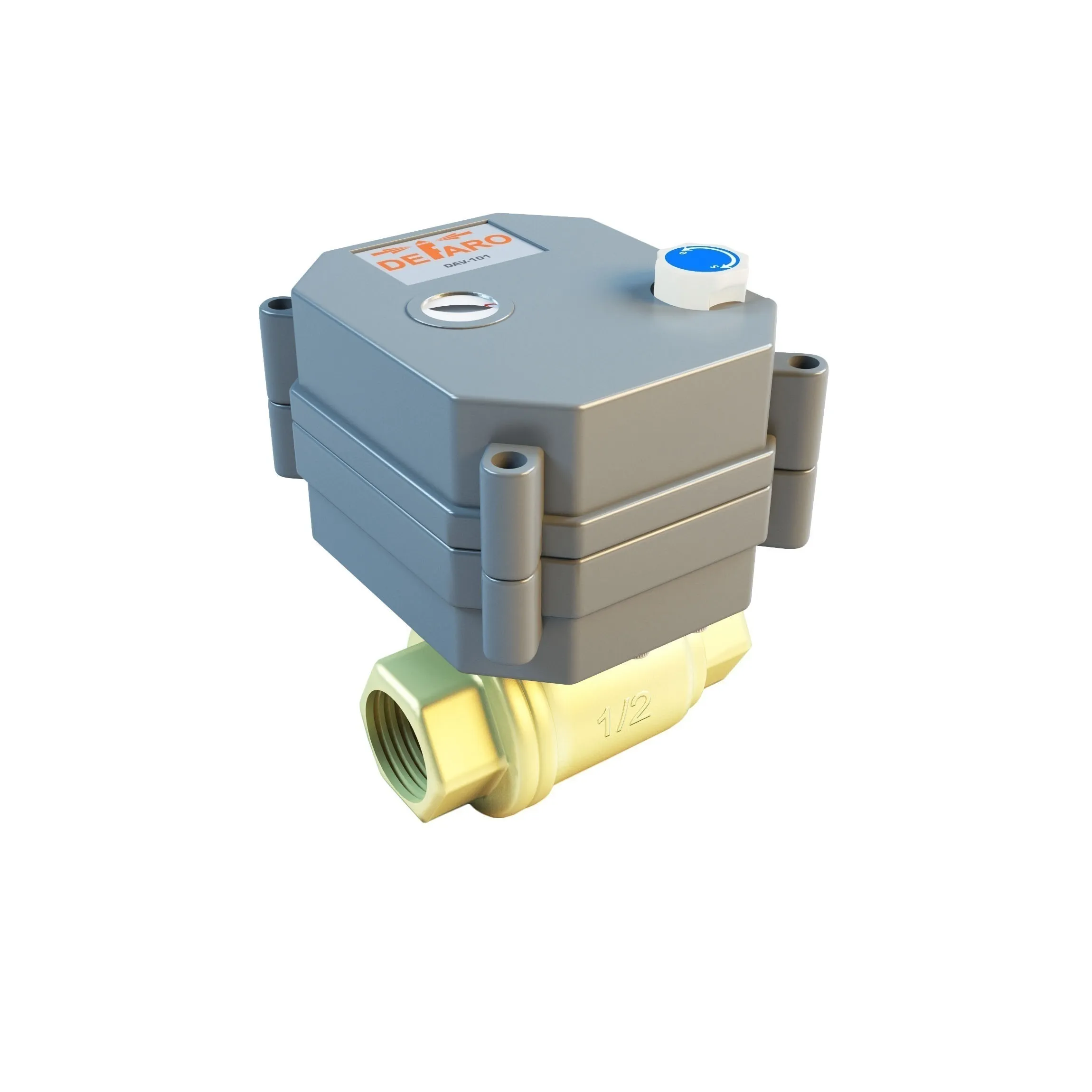 Водопроводный кран с электроприводом DAV-101 (1/2)