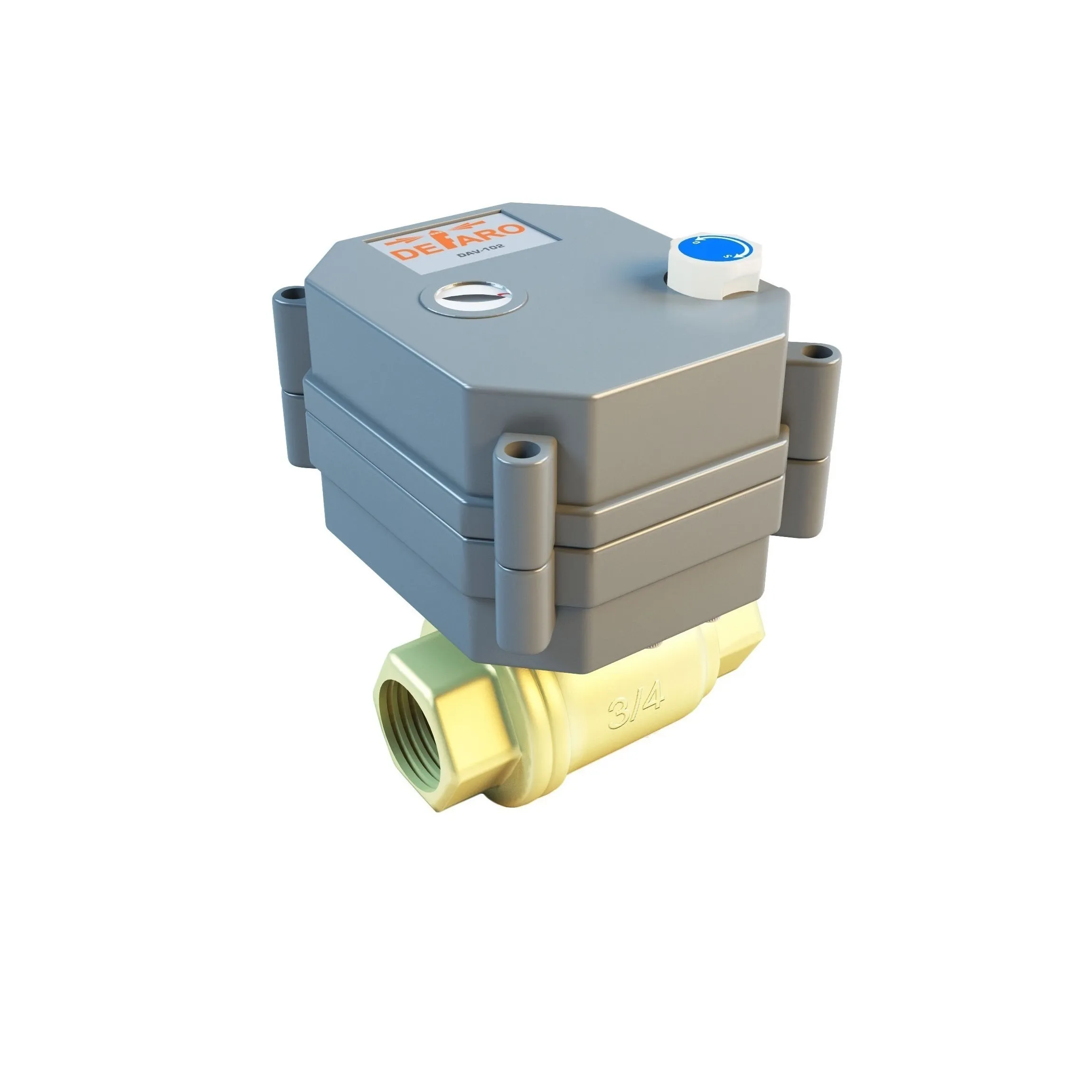 Водопроводный кран с электроприводом DAV-102 (3/4)