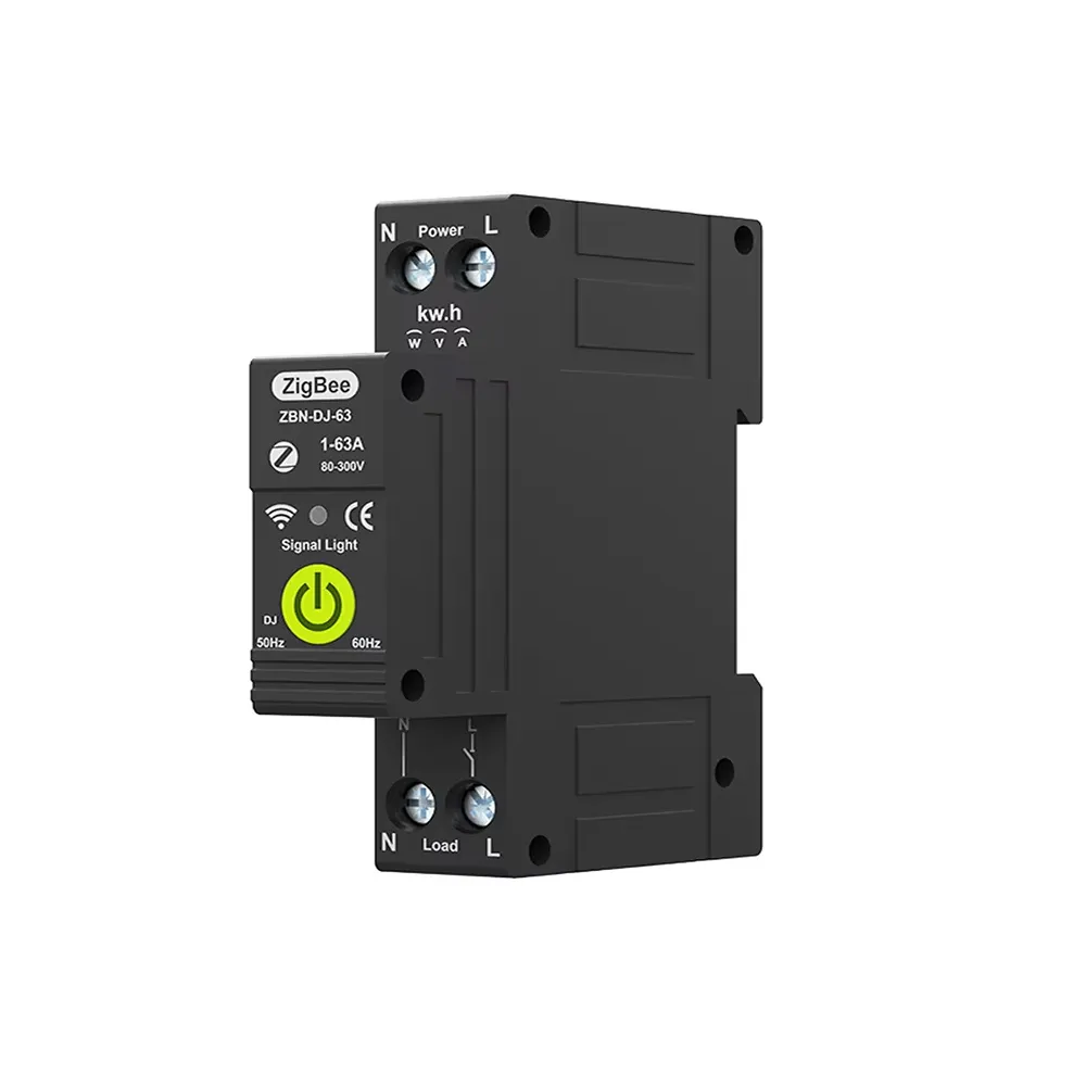 Автоматический измеритель электроэнергии Tuya Zigbee