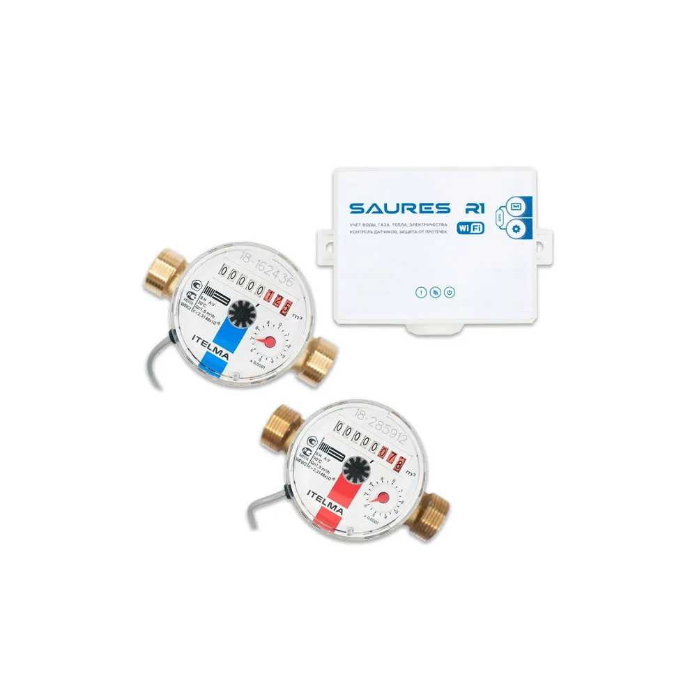 Водосчетчики SAURES Wi-Fi 1/2" 110мм
