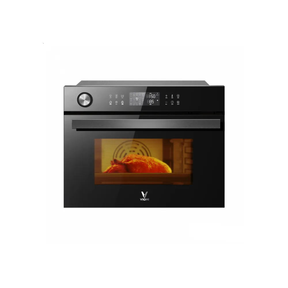 Умный встраиваемый паровой духовой шкаф Xiaomi Viomi Steam Convection Oven King Black